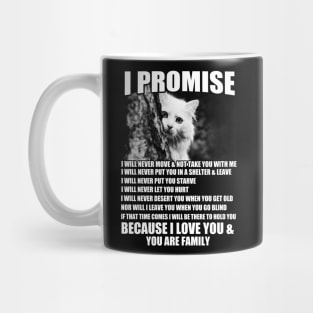 I Promise you Cat Mug